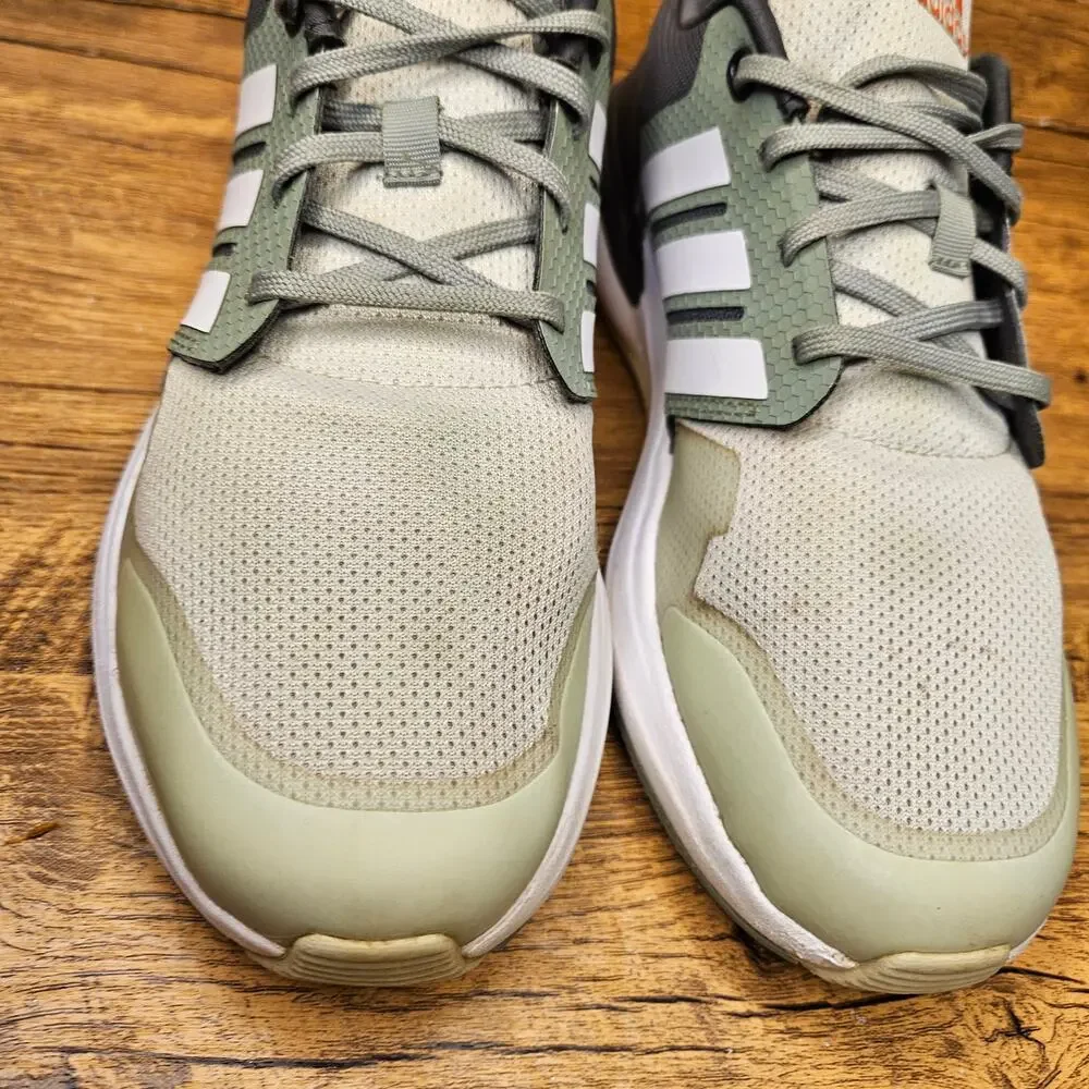 Adidas rapidasport Bounce Linen Green HP6128 Sneaker size 6 mens